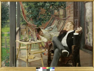 Deux oisifs, 1888-9